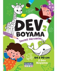 Dev Boyama 2 - Sevimli Hayvanlar