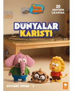 Dünyalar Karıştı Boyama Kitabı 3