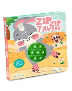 Benim Pop-it Kitabım - Zıp Zıp Tavşan (Tak-Çıkar)