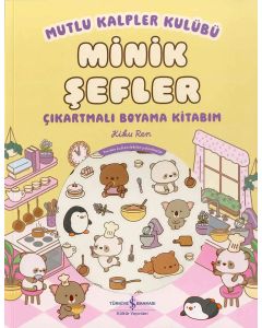 Minik Şefler - Çıkartmalı Boyama Kitabım