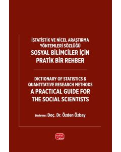 İstatistik ve Nicel Araştırma Yöntemleri Sözlüğü : Sosyal Bilimciler İçin Pratik Bir Rehber