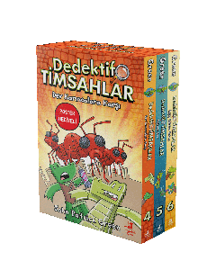 Dedektif Timsahlar - 3 Kitaplık Kutulu Set (4-5-6) 