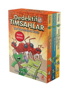 Dedektif Timsahlar - 3 Kitaplık Kutulu Set (4-5-6)
