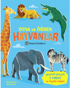 Oyna ve Öğren - Hayvanlar (Ciltli)