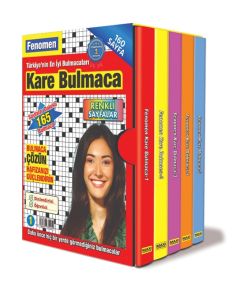 Fenomen Kare Bulmaca Seti - 5 Kitap