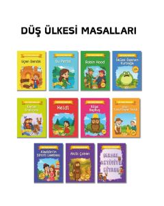 Düş Ülkesi Masallari Seti - 10 Kitap +1 Aktivite Takım