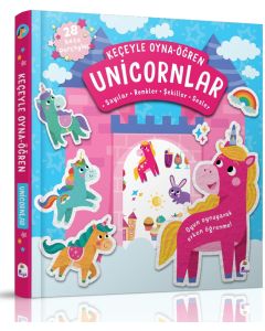 Keçeyle Oyna-Öğren - Unicornlar (Ciltli)