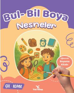 Bul Bil Boya Objeler Boyama Kitabı