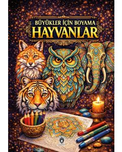 Büyükler İçin Boyama - Hayvanlar