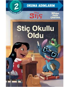 Disney Okuma Adımlarım 2. Adım - Stiç - Stiç Okullu Oldu