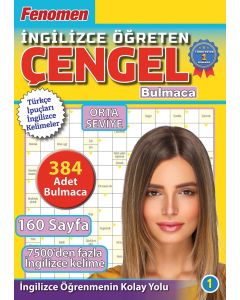 Fenomen İngilizce Öğreten Çengel Bulmaca Orta Seviye-1
