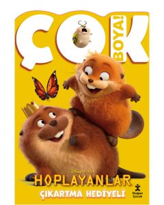 Hoplayanlar – Çok Boya ! Çıkartmalı Dev Boyama Kitabı