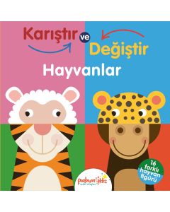 Karıştır ve Değiştir Hayvanlar (Ciltli)