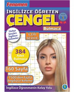  Fenomen İngilizce Öğreten Çengel Bulmaca İleri Seviye
