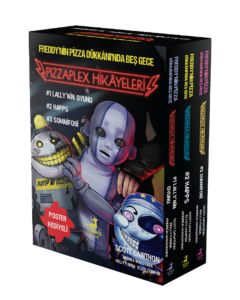 Pizzaplex'ten Hikâyeler - 3 Kitaplık Kutulu Set - Freddy'nin Pizza Dükkanı'nda Beş Gece