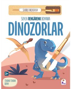 Suyla Rengarenk Boyama - Dinozorlar 