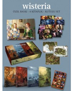 Wisteria Serisi Özel Kapak 4 Kitap (Hediyeli Kutu - Ciltli)