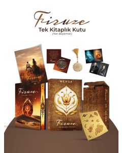 Firuze 1: Kehribar Ateşi - Tek Kitaplık Kutu (Yan Boyamalı - Ciltli)