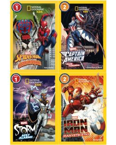 National Geographic Kids - Marvel Kahramanları İle Keşif Yolculuğu Serisi