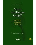 Metin Tahlillerine Giriş 2