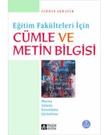 Cümle ve Metin Bilgisi