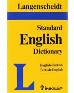 Langenscheid Standard English Dictionary English-Turkish Turkish-English (Ciltli)