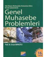Genel Muhasebe Problemleri