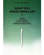 Arap Dili Araştırmaları 1
