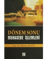Dönem Sonu Muhasebe İşlemleri