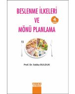 Beslenme İlkeleri ve Mönü Planlama