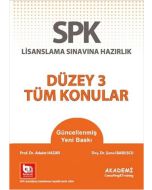 SPK Yeni Adıyla SPF Lisanslama Sınavına Hazırlık - Düzey 3 Tüm Konular