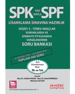 SPK Yeni Adıyla SPF Lisanslama Sınavına Hazırlık - Kurumlarda ve Sermaye Piyasasında Vergilendirme Soru Bankası