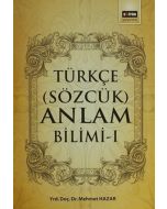 Türkçe (Sözlük) Anlam Bilimi -I