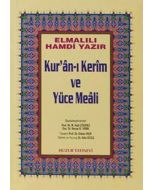 Kur'ân-ı Kerîm ve Yüce Meâli (Cami Boy - Hafız Osman Hattı) - Ciltli