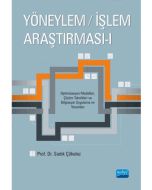 Yöneylem - İşlem Araştırması 1