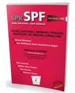SPK - SPF Geniş Kapsamlı Sermaye Piyasası Mevzuatı ve Meslek Kuralları