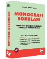 Monografi Soruları