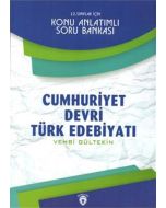 12. Sınıflar İçin Cumhuriyet Devri Türk Edebiyatı Konu Anlatımlı Soru Bankası