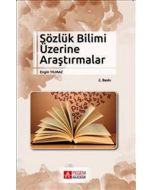 Sözlük Bilimi Üzerine Araştırmalar
