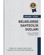 Belgede Sahtecilik Suçları (Ciltli)