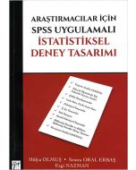 Araştırmacılar İçin SPSS Uygulamalı İstatistiksel Deney Tasarımı