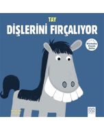 Tay Dişlerini Fırçalıyor