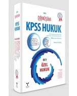 2018 Dönüşüm KPSS Hukuk - Özel Hukuk Cilt 1 Tamamı Çözümlü Çıkmış Sorular - 4 Kitap Set