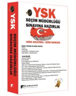 YSK Seçim Müdürlüğü Sınavına Hazırlık Konu Anlatımlı Soru Bankası