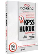 Dönüşüm KPSS Hukuk - İdare Hukuku, İdari Yargılama Hukuku Çıkmış Sorular 2019