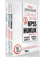 Dönüşüm KPSS Hukuk Seti (3 Kitap Takım)