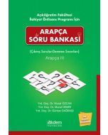 Açıköğretim Fakültesi İlahiyat Önlisans Programı İçin Arapça Soru Bankası