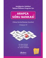 Açıköğretim Fakültesi İlahiyat Önlisans Programı İçin Arapça Soru Bankası