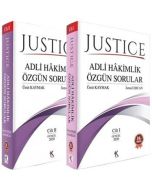 Justice Adli Hakimlik Özgün Sorular (2 Cilt Takım)