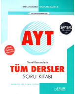 AYT Temel Kavramlarla Tüm Dersler Soru Kitabı